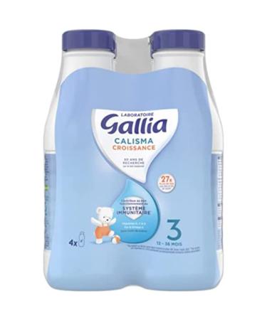 Laboratoire Gallia Calisma Baby Milk Growth from 12 Months 4 x 1 L