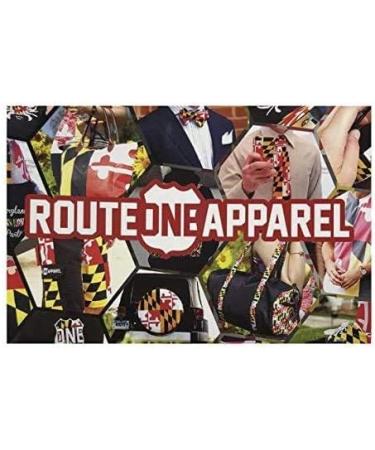 Maryland Flag Surgical Cap | Adjustable Sweatband Head Cover | Unisex Nylon Tie Back Cap by Route One Apparel - Buy Online on GoSupps.com