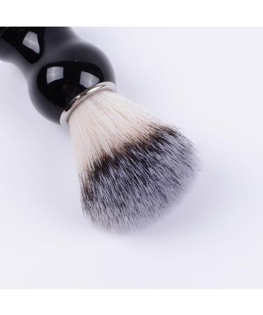 Aiweijia Synthetic Shaving Brush for Men - Ideal Hair Salon Tool for Home and Travel - Black - Buy Online on GoSupps.com