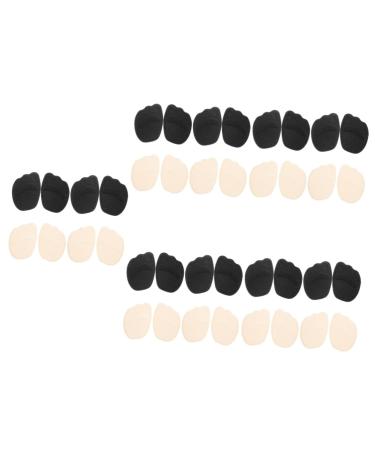 NOLITOY 20 Pairs Sponge Forefoot Pad High Heel Supply Front Foot Pads Girl Shoe Insole Pad Shoes Foot Cushions High Heel Cushions Forefoot Pads Women High Heels Pads Shoe Inserts