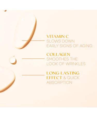 Vitamin C & Collagen Under Eye Patches - Brighten Dark Circles Firm & Tighten Skin - Anti-Aging Pads - Cruelty-Free Korean Skincare - 5 Pairs - Buy Online on GoSupps.com