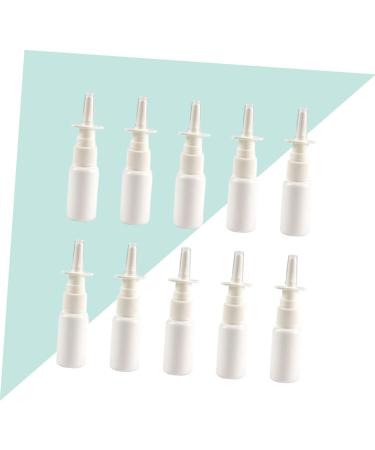 10pcs Bottles for Essential Oils Pump Bottle Plastic Empty Bottle Travel Bottle Empty Bottle Portable Bottle Sprayer White Mini Vial - Buy Online on GoSupps.com