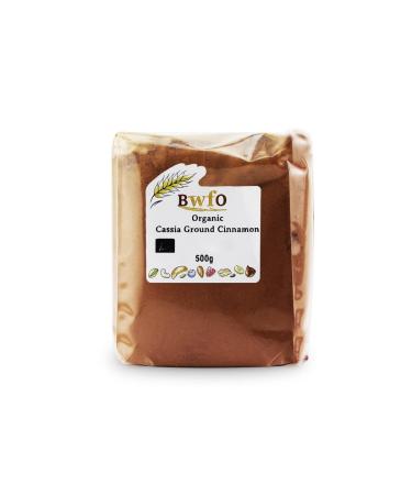 Organic Cinnamon Ground (Cassia) 500g (BWFO)