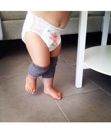 Baby Knee Pads - Safety Protector for Crawling Infants | Light Grey (0-3 Years) - Buy Online on GoSupps.com
