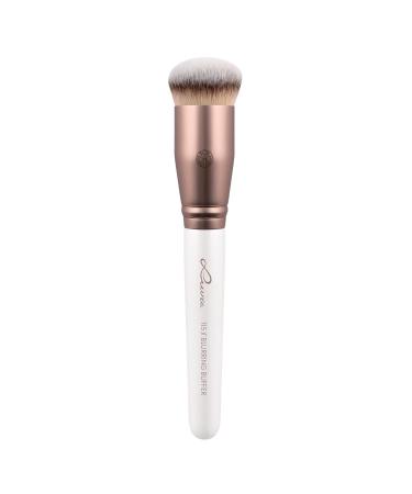 Buy Luvia Blurring Buffer Foundation Brush - Vegan Cosmetic Brush for Light & Even Blends in Pearl/Coffee | International Shipping Available - Buy Online on GoSupps.com