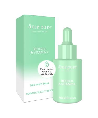 Ame Pure Vitamin C & Retinol Serum For Face - Brightening Radiating Vitamin C Serum For Face - 30ml Face Brightening Serum - Restores Your Glowing Skin - Start Your Glow-Up Journey!