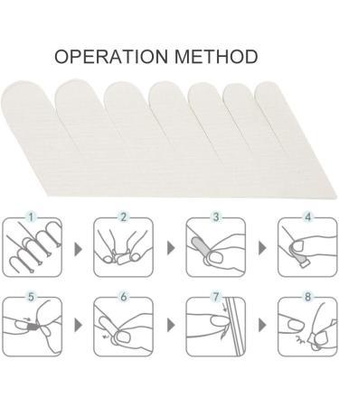 Adhesive Silk Nail Wraps Reinforce Tool - Nail Protector for Wraps | Nail Art Tool - 6Pcs - Buy Online on GoSupps.com