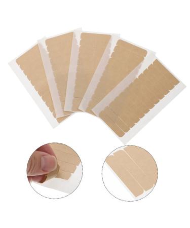 Angoily 6 Sheets Double-sided Tape Double Sided Adhesive Tape Wigs with Bangs Hair Tape Extension Tape Wig Adhesive Tape Extensions Tape Replacement Wig Tape Kraft Paper Label - Buy Online on GoSupps.com