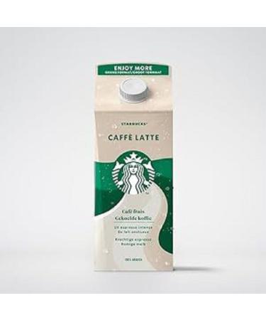 Starbucks - Caff Latte - Multiserve 750 ml - Ready-to-Drink Resealable Milk Coffee Brick - Sold Individually