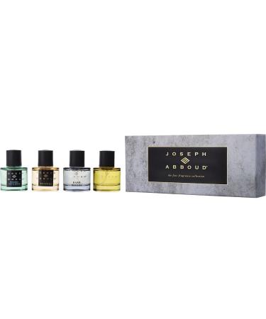 Josep'h Abboud Fine Fragrance Cologne for Men 4pc Collection Eau De Parfum Spray 20 Ml