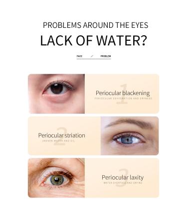 BIOAQUA Rice Raw Pulp Under-Eye Cream Rice Extract Moisturizing Smooth Nourishing Under-Eye Skin 20g / 0.7oz - Buy Online on GoSupps.com