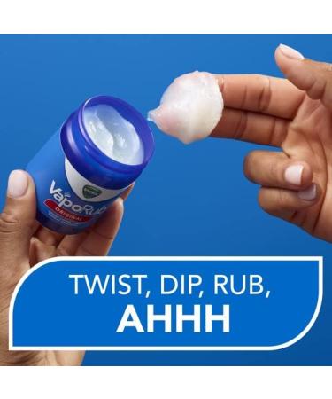 Vicks VapoRub Topical Ointment Chest Rub 3.52 Oz - Pack of 2 - Buy Online on GoSupps.com