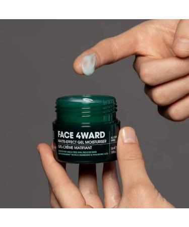 Shakeup Men's Moisturiser Gel - Lightweight Non-Greasy Matte Finish Reduces Shine Vegan Skincare with Matmarine & Hyaluronic Acid 50ml - Buy Online on GoSupps.com