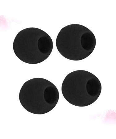 VANZACK 4 Pcs Black Noise Reduction Earplugs Size 3 - Ultimate Comfort & Sound Protection for All | International Shipping Available - Buy Online on GoSupps.com