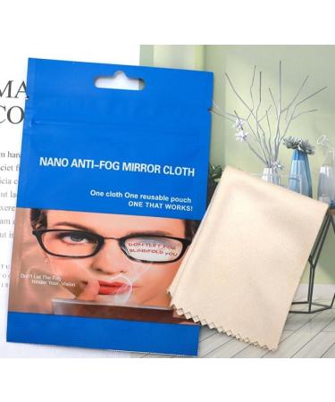 Buy Pack of 2 Anti-Fog Microfiber Eyewear & Ski Mask Cleaning Cloths | Reusable & Durable - Buy Online on GoSupps.com
