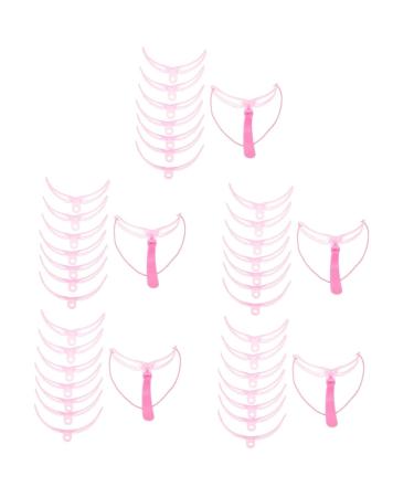 FOMIYES 15 Sets Eyebrow Aid Handheld Eyebrow Template Eyebrows Brow Stencils Major Travel Eyebrow Stickers 1 count (Pack of 1) Pinkx5pcs