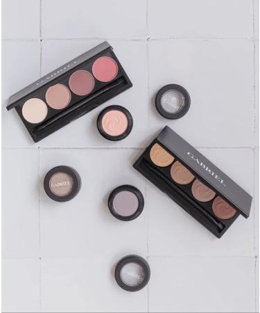 Gabriel Cosmetics Eyeshadow in Sable - Soft Brown/Cool Matte | 0.07 oz | Natural, Vegan & Paraben-Free - Buy Online on GoSupps.com