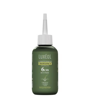 LUXEOL - Leave-In Growth Conditioner - 6cm Growth in 3 Months* - Longer Hair Faster - Clinically Proven - Natural Origin Formula - Castor Oil Amla Ginseng(3) - 150 ml