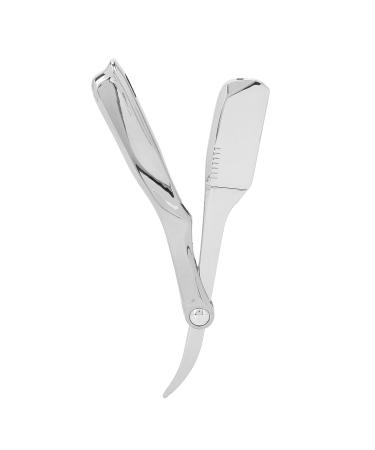 Folding Straight Edge Razor | Stainless Steel Barber Shaver | Salon Quality Men's Razor Blade Holder - International Shipping Available - Buy Online on GoSupps.com