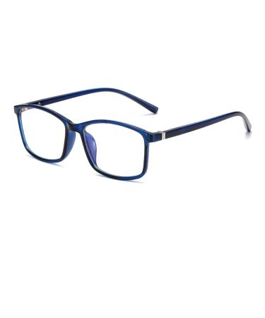 IYNWBJTS 2821 finished myopia glasses 100 degrees to 600 degrees inferior high myopia students 4.50 Blue Box