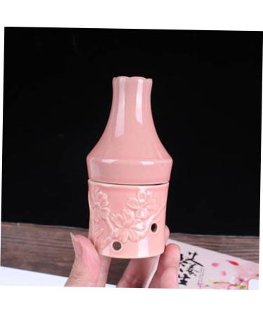FRCOLOR Peach Blossom Moxibustion Ceramic Bottle | Roller & Pot for Body Circulation - International Shipping Available - Buy Online on GoSupps.com