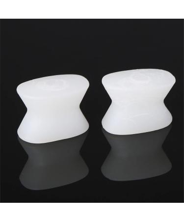 1 Pair Gel Toe Separators - Toe Spacers for Crooked Toes, Hammer Toe, Calluses, Bunions - Hallux Valgus Relief Corrector Pad for Small Sizes - Buy Online on GoSupps.com