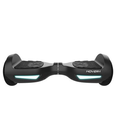 Hover-1 Drive Electric Hoverboard | 7MPH Top Speed, 3 Mile Range, Long Lasting Lithium-Ion Battery, 6HR Full-Charge, Path Illuminating LED Lights Black