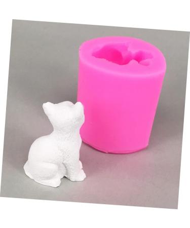 COHEALI Silicone Candle soap Chocolate Making Tools Art Tools Candle Making Kitten Stencil Clay Plaster Chocolate Candle Silicone Mold molds for Chocolate soap Mold Small Cat Mold Set 3D As Shown medium - Buy Online on GoSupps.com