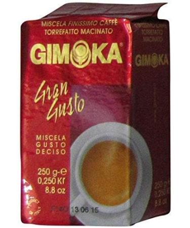 Ground Coffee Gimoka Gran Gusto 4 x 250g - Buy Online on GoSupps.com