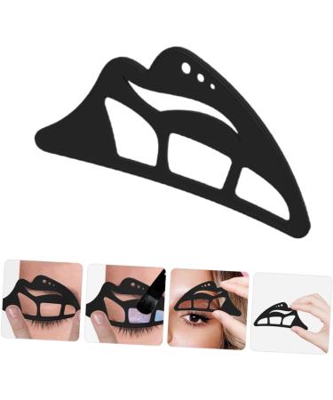 LOLIPPYY Reusable Eyeshadow Stencil Innovative Eyeliner Stencil For Professional Eye Makeup Durable Flexible Design For Perfect Results For Women With Broken Eyes - Buy Online on GoSupps.com