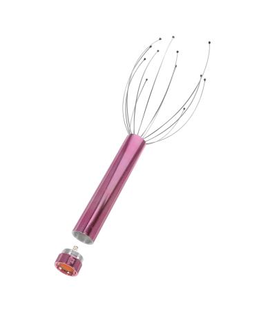 Magiclulu 1pc massage claw scalp tool head claw hand help scalp scalp massage tool handheld head massage tool massage delivery scalp scratch 28x7x7cm rosy