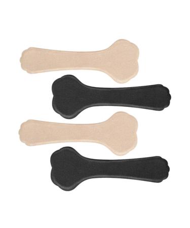NOLITOY 2 Pairs Gel 3/4 Cushion Womens High Heels Metatarsal Pads Heel Cushion Pads High Heel Shoe Insoles Women High Heel Inserts High Heel Liners Sandals Flannel Plug-in Women's