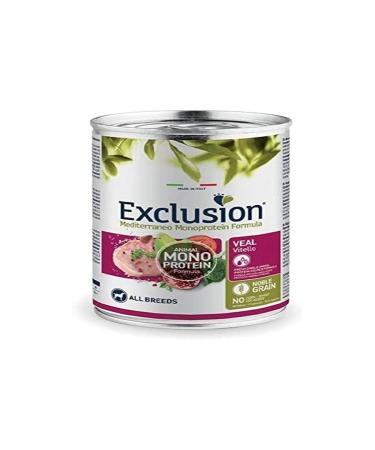 Exclusion Dog Wet Adult Veal All Breeds 400 GR
