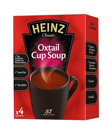 HEINZ Heinz Oxtail Dry Cup Soupe 62 g - Lot de 6