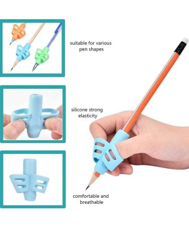 CHENGJIA Writing Aid for Kids - Pencil Grip for Children (8 Pieces) | Improve Pen Holding & Writing Skills - Buy Online on GoSupps.com
