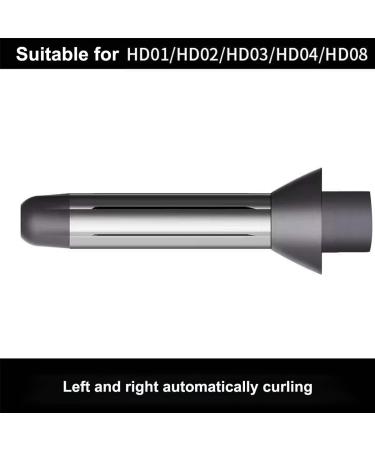 Abhi 30mm Automatic Curling Iron Barrel for Hair Dryer HD02 HD03 HD04 HD08 - Exchangeable Hot Wind Heads for Perfect Curls - Buy Online on GoSupps.com