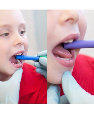 ARK Z-Vibe Vibrator Set with 9 Attachments | Oral Stimulator & Sensory Tool for Speech Development (Light Blue) - International Shipping Available - Buy Online on GoSupps.com