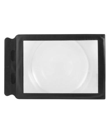 Tools 1Pc 4X Full Large Flat Page Magnifying Glass Sheet Reading Aid Lens Magnifier for Reading Dropshipping Magnifying