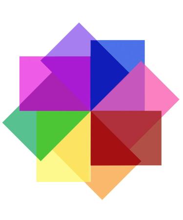 SAKOLLA 8 Pieces Transparent Color Correction Lighting Gel Filter - Colored Gel Light Filter Plastic Sheet, 8.5 x 11 Inch, 8 Assorted Colors