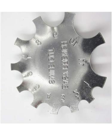 Fast Shop Easy French Smile Cut Line Cutter - Durable Stainless Steel Manicure Nail Art Stencil Tools - Buy Online on GoSupps.com