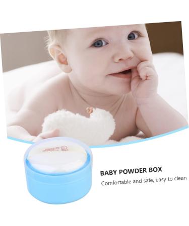 TOYANDONA Box Body Powder Box Infants Loose Powder Compact Container Powder Puff and Container Body Powder Container Infant Powder Puff Kids Suit Textile Cotton Applicator Compression Travel - Buy Online on GoSupps.com
