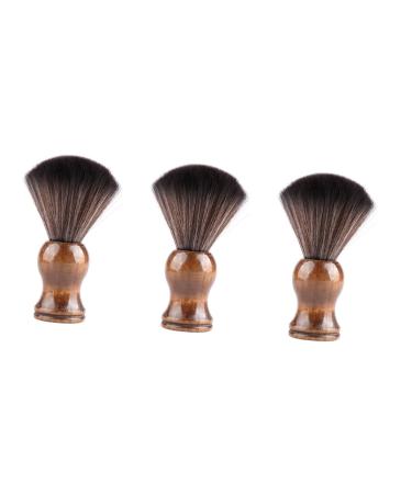 Minkissy 3 pcalems Men Bartbrush Dachshaar Razor Brazil Men Razor Set men's razor To shave men's shaving brushes Razor For Men Tool Razor Foam Borstenhaar Nursing Travel