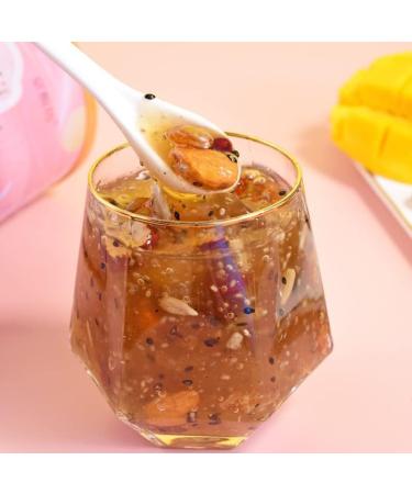 Chia Seeds Fruit Nuts Lotus Root Powder Instant Brewed Meal Replacement Porridge Brewed Nut Lotus Root Starch Soup Nutritious and Healthy Breakfast (1 can) - Buy Online on GoSupps.com