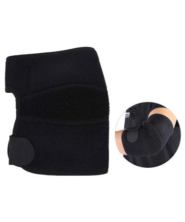 Alomejor Tennis Elbow Support Brace - Adjustable Lightweight Elbow Strap for Tennis & Basketball - Pain Relief & Comfort (Black - Buy Online on GoSupps.com