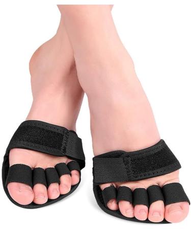 Minkissy Forefoot Cushions - Medium Footed Fabric Support Pads | Breathable Metatarsal Shoe Inserts for Comfort - Buy Online on GoSupps.com