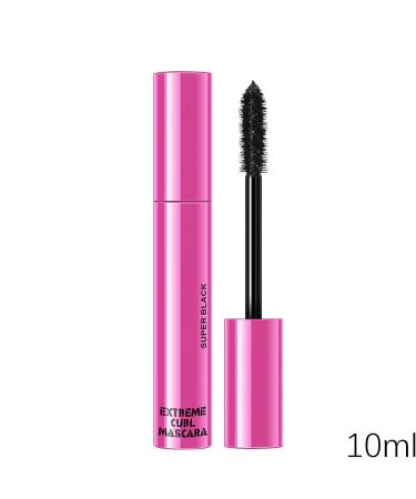 Bavokon Waterproof mascara extreme curl mascara Mascara with false eyelash effect 10 ml womens sweatresistant curling mascara for straight eyelashes black - Buy Online on GoSupps.com