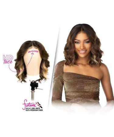 Sensationnel Butta Lace Front Wig - Natural Pre-Plucked HD Transparent Lace - BUTTA Unit 8 (1B) - Buy Online on GoSupps.com