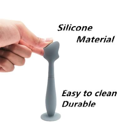 2Pcs Baby Diaper Cream Spatula Silicone Diaper Cream Applicator with Suction Cup Mini Bum Brush Baby Butt Paste Brush for Newborn Baby - Buy Online on GoSupps.com