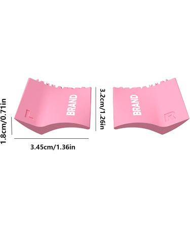 Eyeliner Stamp Silicone Tool for Lower Lash Eyeliner Stamp - Silicone Eye Makeup Tool Lower Lashes for Makeup Beginner Girls Pink - Buy Online on GoSupps.com