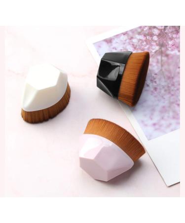 Tenmon Petal-Shaped Foundation Brush - Versatile Makeup Brush for Liquid Cream & Powder - Flawless Finish - Buy Online on GoSupps.com